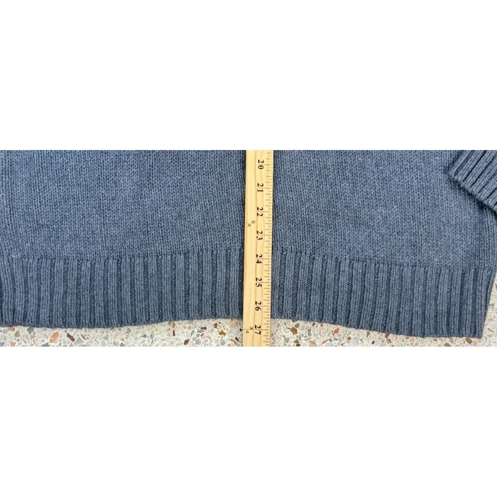 Polo by Ralph Lauren Vtg Exclusive of Decoration 1/4 Zip Men's‎ Sweater Size XL